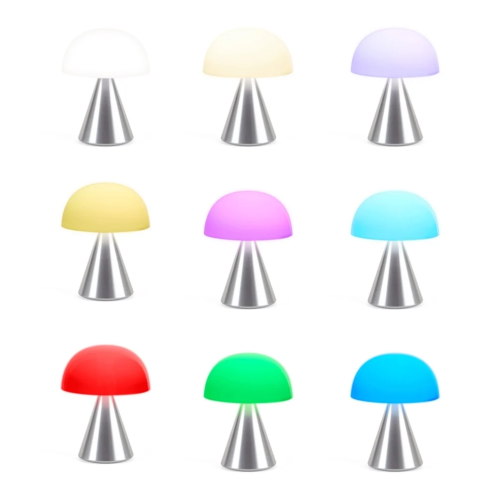 Lexon Mina Large lamp accu soft gold - 9 kleuren licht Lexon Design