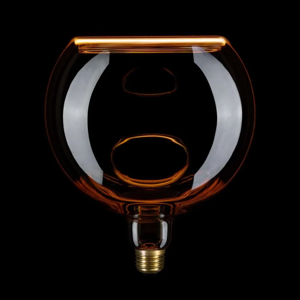 Lichtbron LED Smoky Ghost Line CRI 90 G200 6W 300Lm E27 1900K Dimbaar - G16