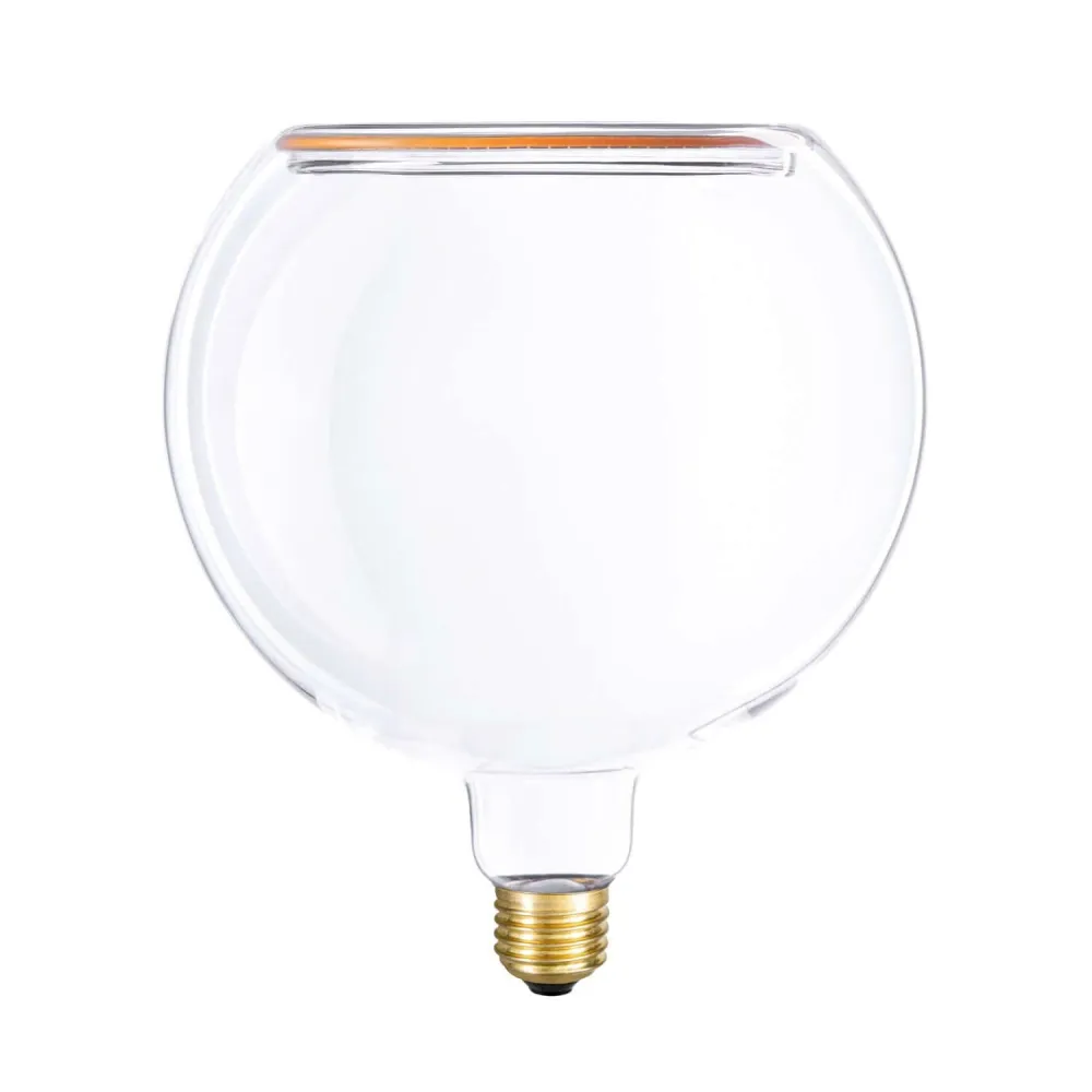 Lichtbron LED Transparant Ghost Line CRI 90 G200 5W 350Lm E27 2200K Dimbaar - G06