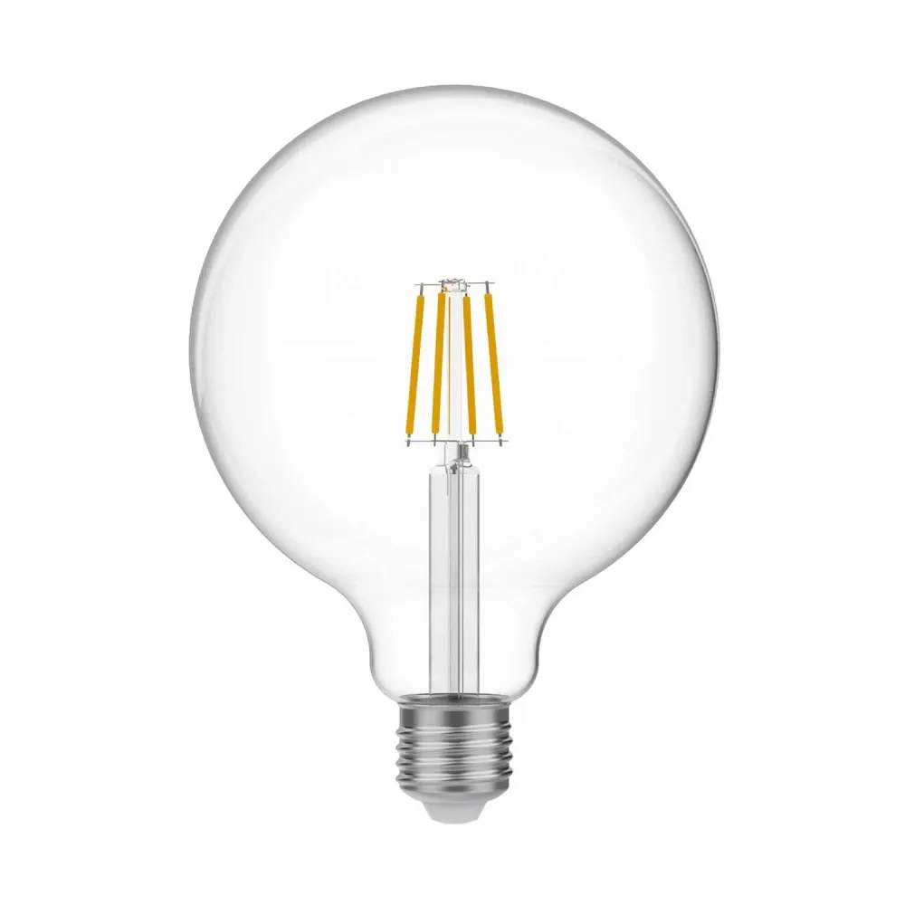 Lichtbron LED Transparant Globe G125 4W 470Lm E27 2700K - E05