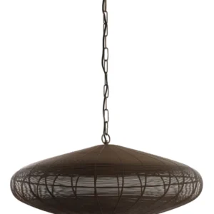 Light & Living hanglamp BAHOTO - bruin - Ø51x20cm