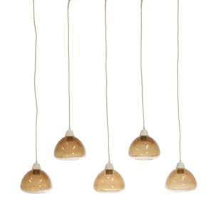 Light & Living hanglamp BISHO - bruin - 104x19x14cm
