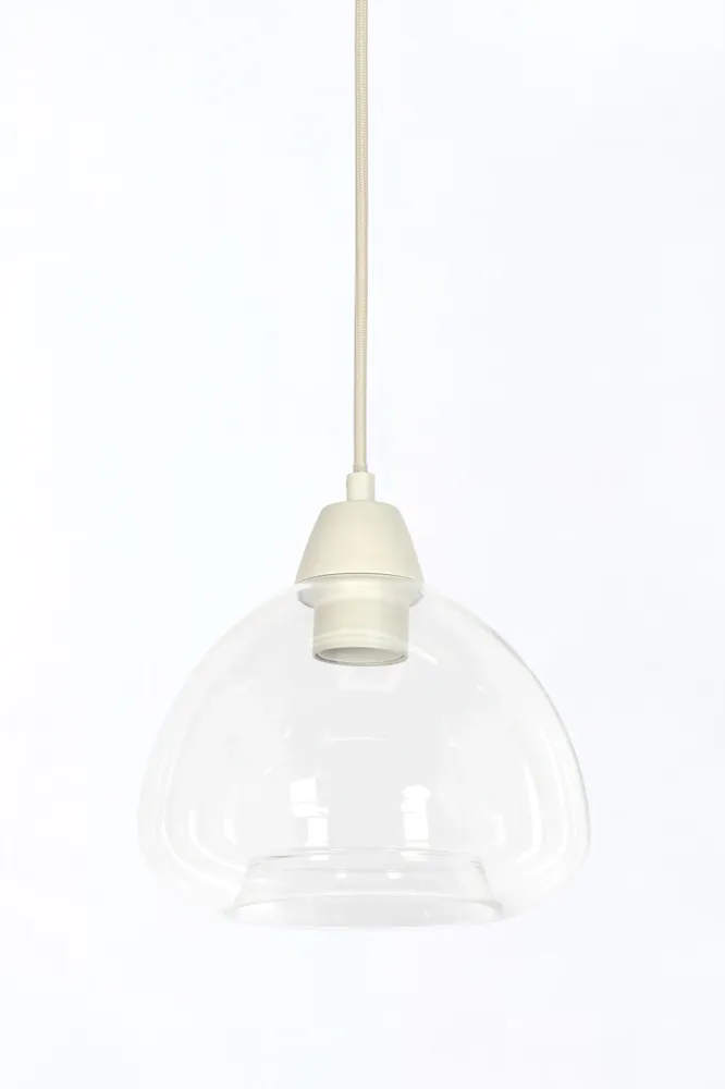 Light & Living hanglamp BISHO - wit - 104x19x14cm