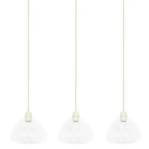Light & Living hanglamp BISHO - wit - 94x26x19cm