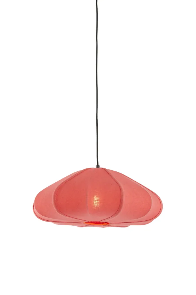 Light & Living hanglamp CESANO - roze - Ø50x20cm