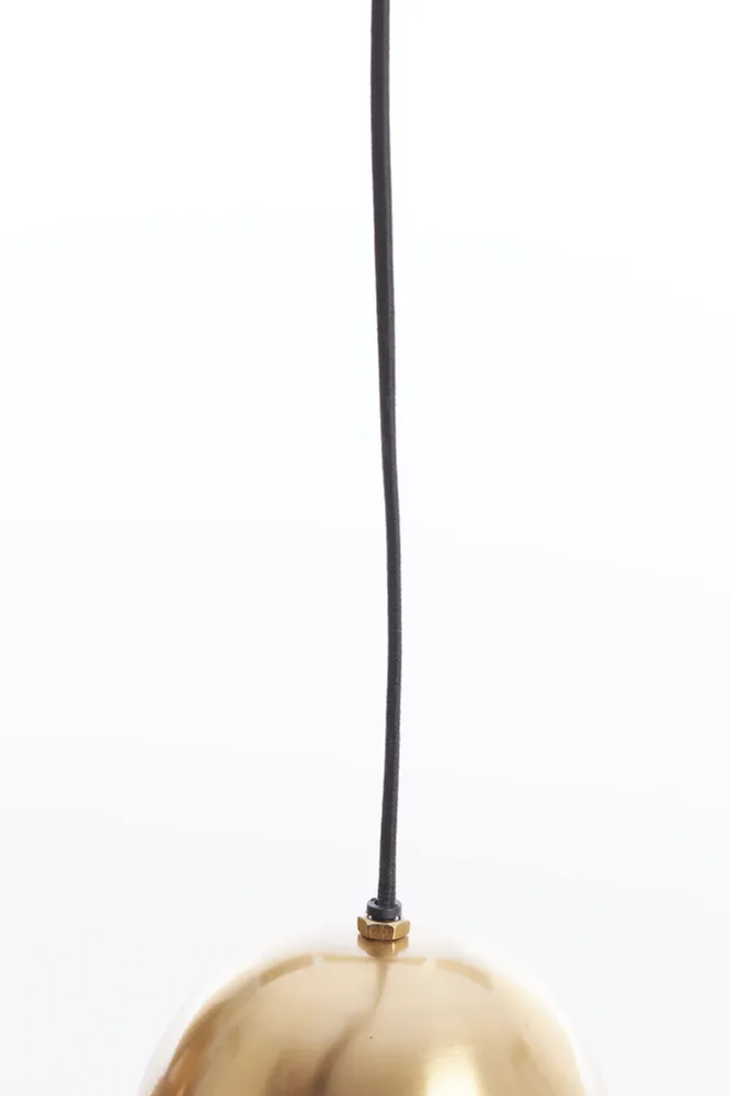Light & Living hanglamp CETARA - bruin - Ø26x28cm
