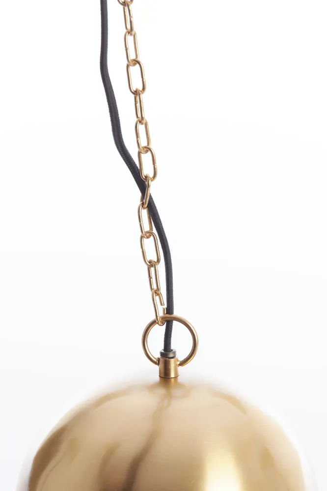 Light & Living hanglamp CETARA - bruin - Ø33x38cm