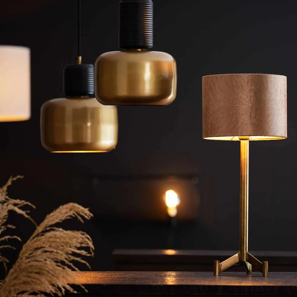 Light & Living hanglamp Chania - brons - Ø20cm