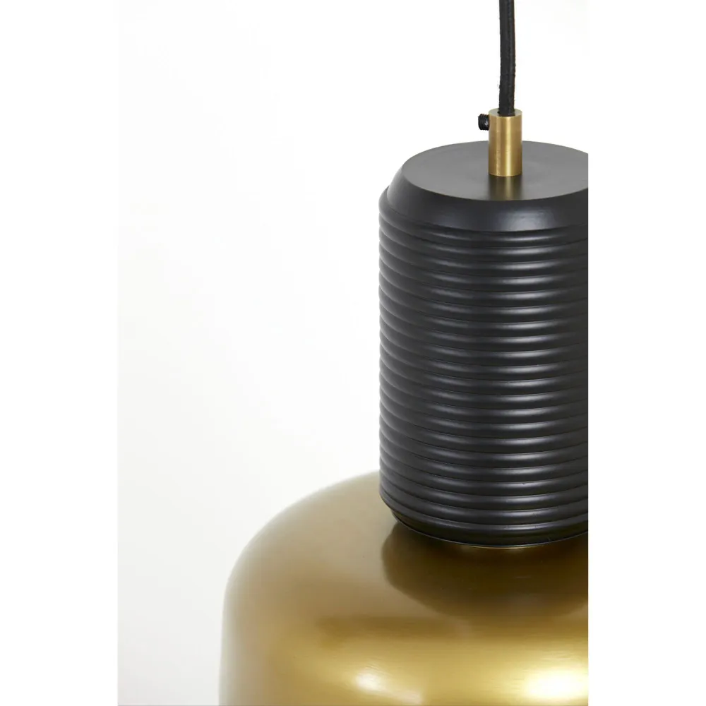 Light & Living hanglamp Chania - brons - Ø20cm