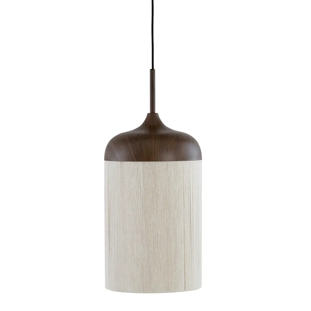 Light & Living hanglamp Dania - bruin - Ø27.5cm