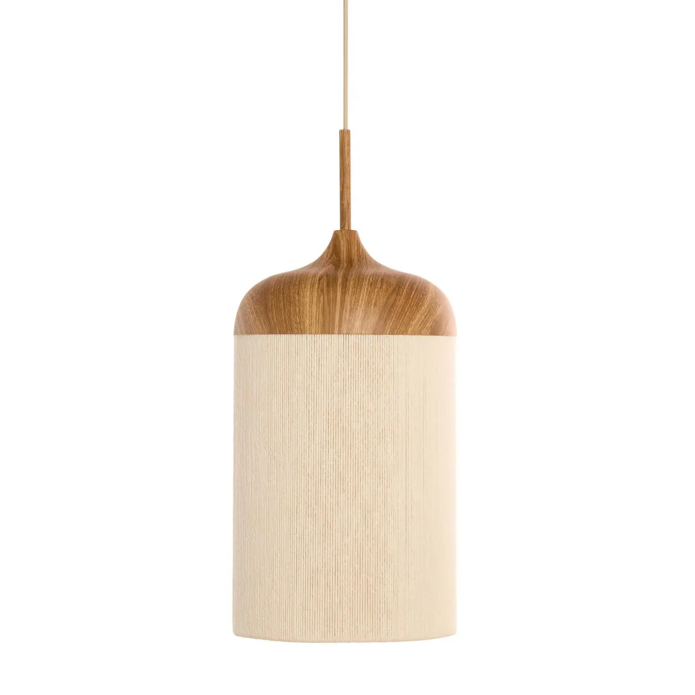 Light & Living hanglamp Dania - naturel - Ø22cm