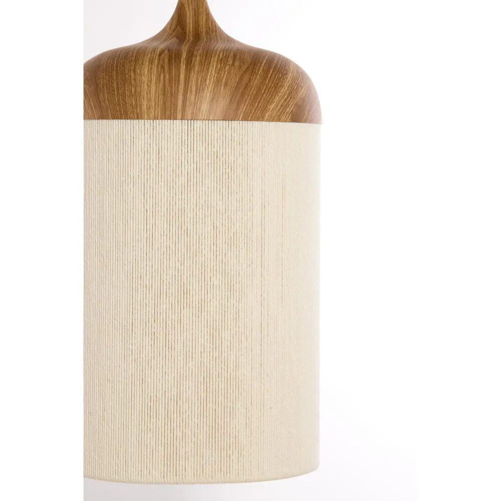 Light & Living hanglamp Dania - naturel - Ø22cm