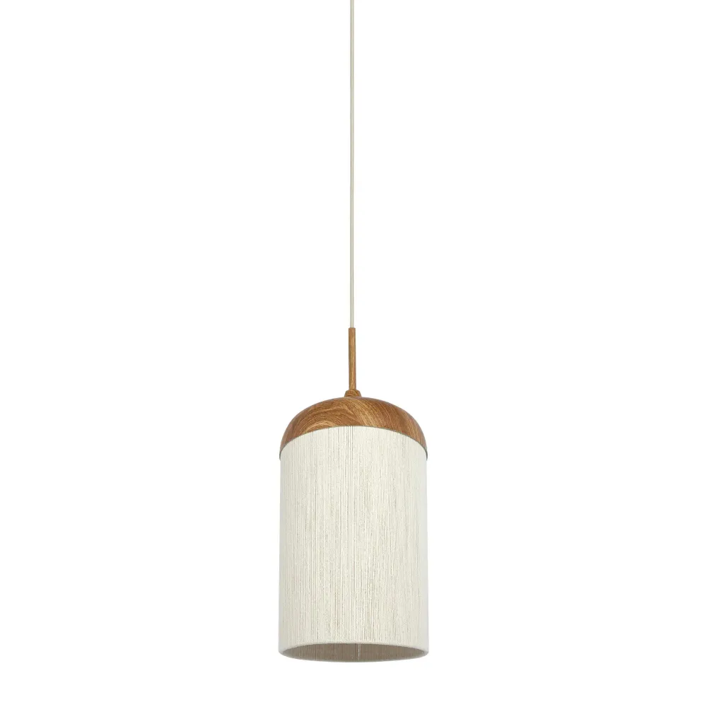 Light & Living hanglamp Dania - naturel - Ø27.5cm