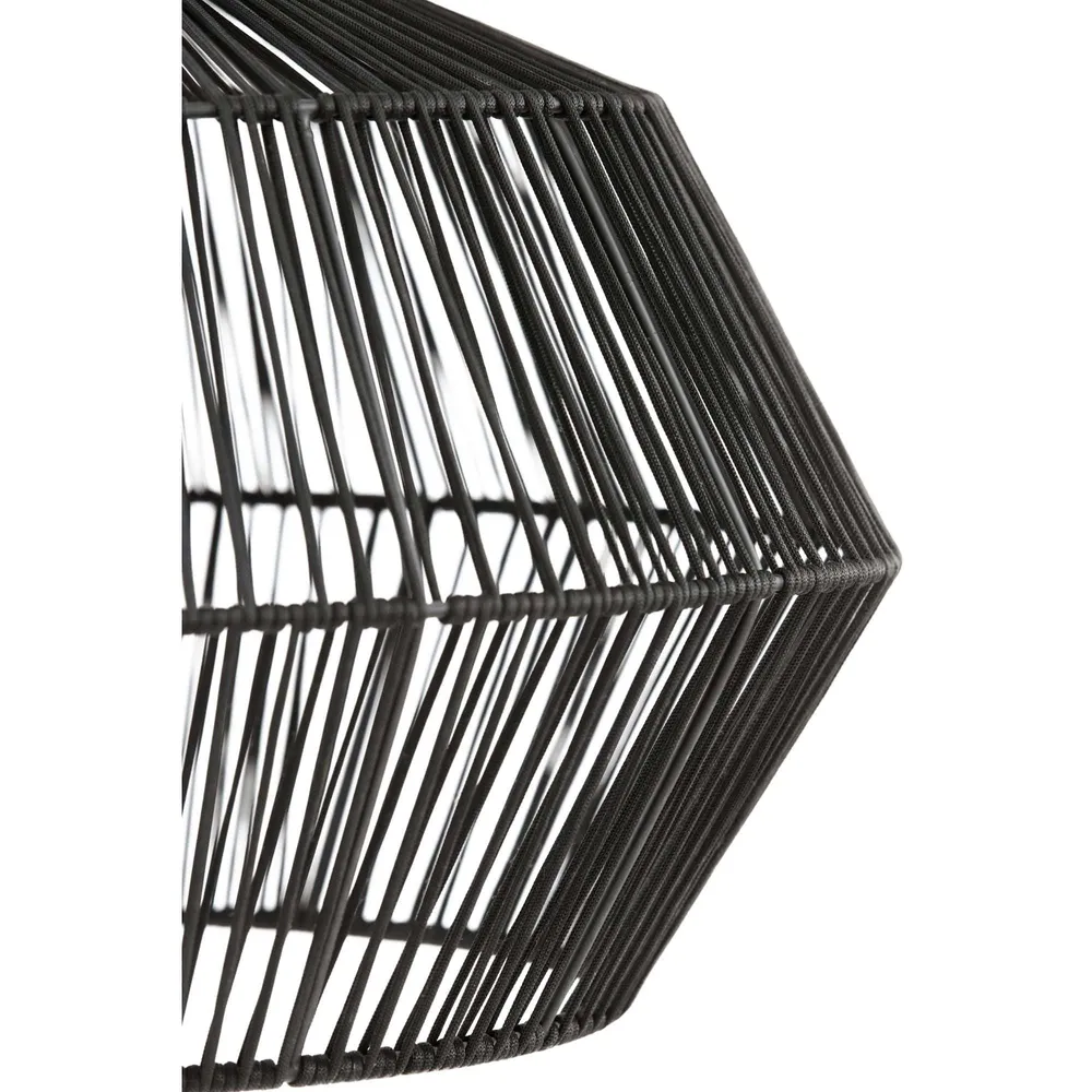 Light & Living hanglamp Deya - zwart - Ø40cm