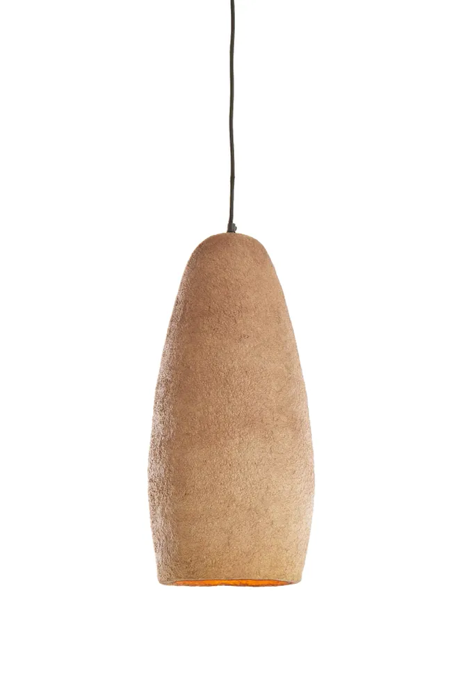 Light & Living hanglamp DIVALA - oranje - Ø24x48cm