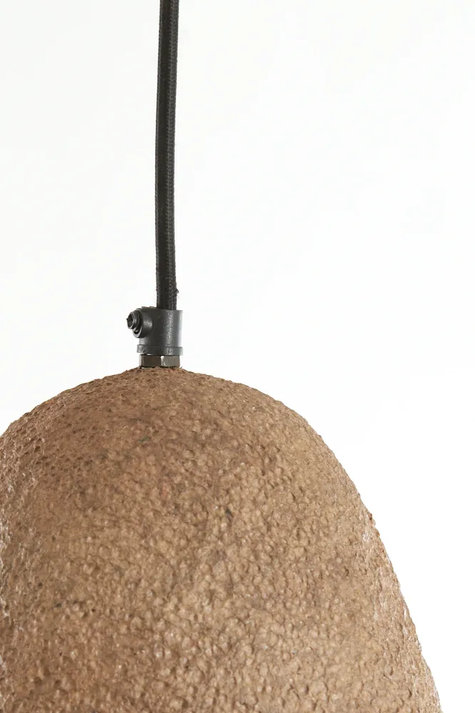 Light & Living hanglamp DIVALA - oranje - Ø24x48cm