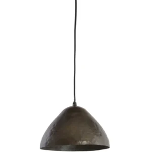 Light & Living hanglamp ELIMO - bruin - Ø25x15cm