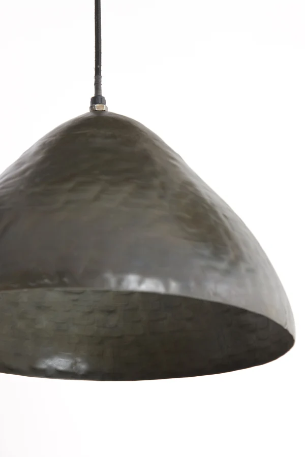 Light & Living hanglamp ELIMO - bruin - Ø25x15cm