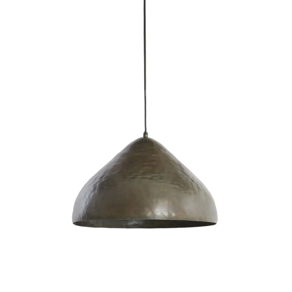 Light & Living hanglamp ELIMO - bruin - Ø40cm