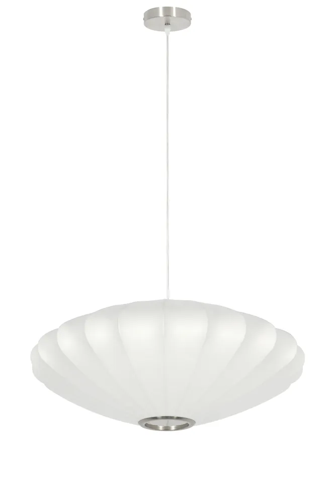 Light & Living hanglamp FAY - wit - Ø60x26cm