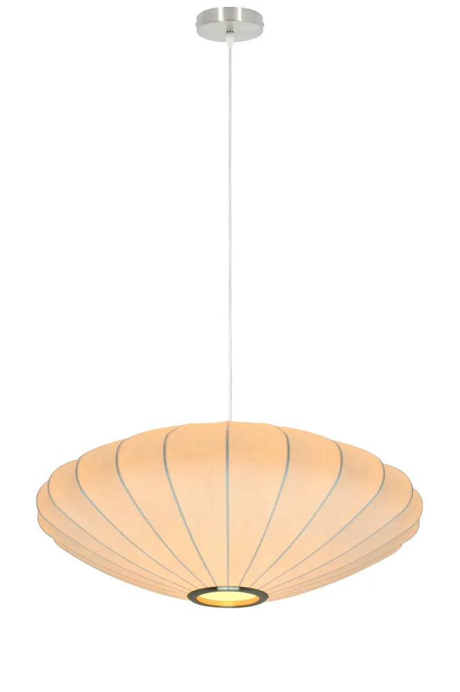 Light & Living hanglamp FAY - wit - Ø60x26cm