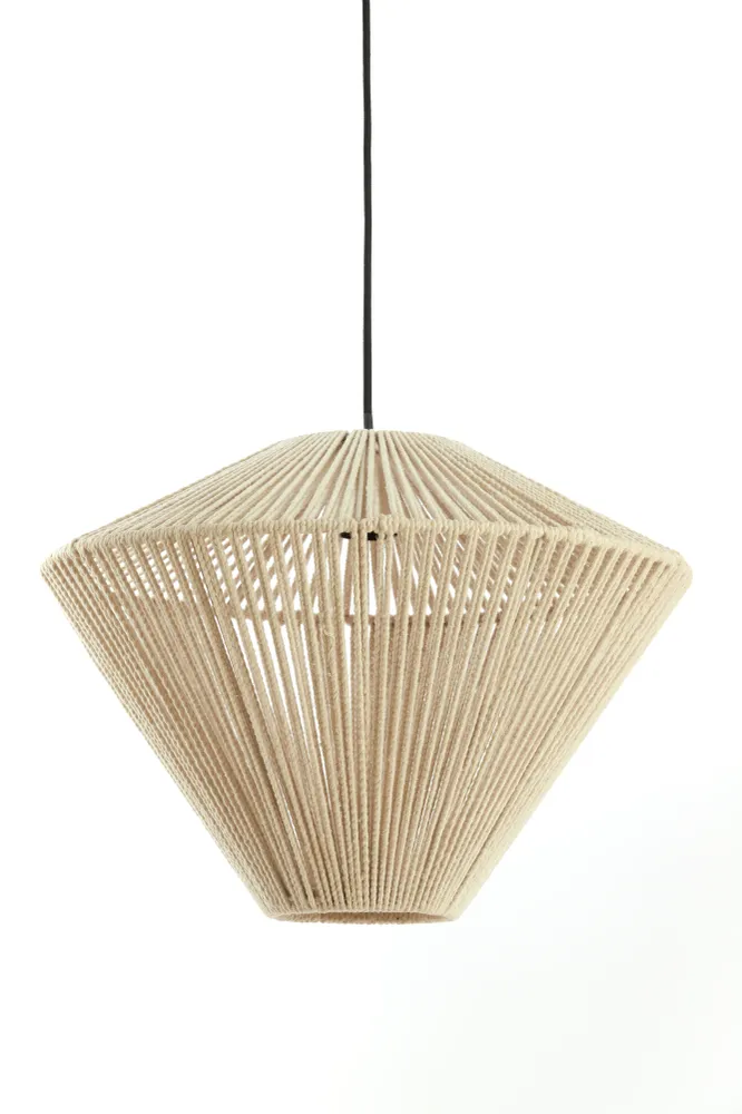 Light & Living hanglamp FELIDA - 120x42x130cm - wit