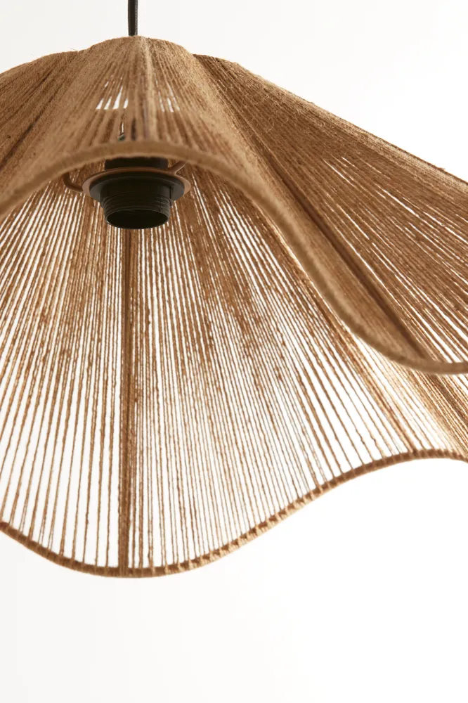 Light & Living hanglamp FODARA - bruin - Ø60x24cm