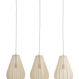 Light & Living hanglamp ITELA - bruin - 80x8x40cm