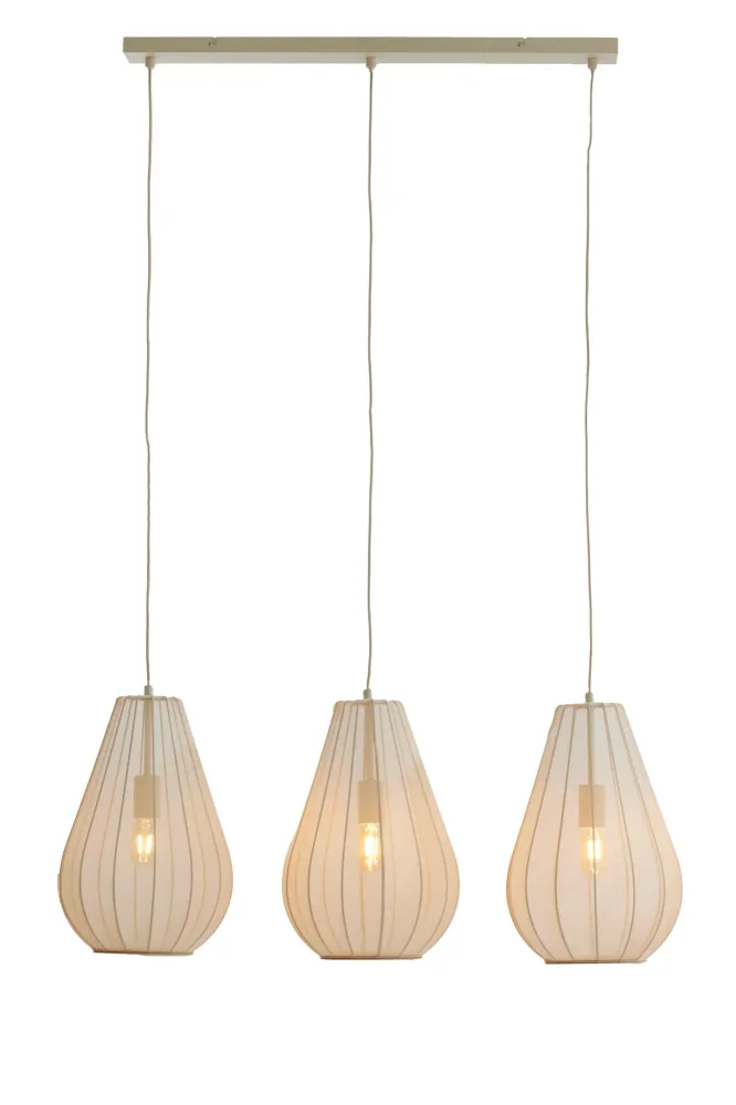Light & Living hanglamp ITELA - bruin - 80x8x40cm