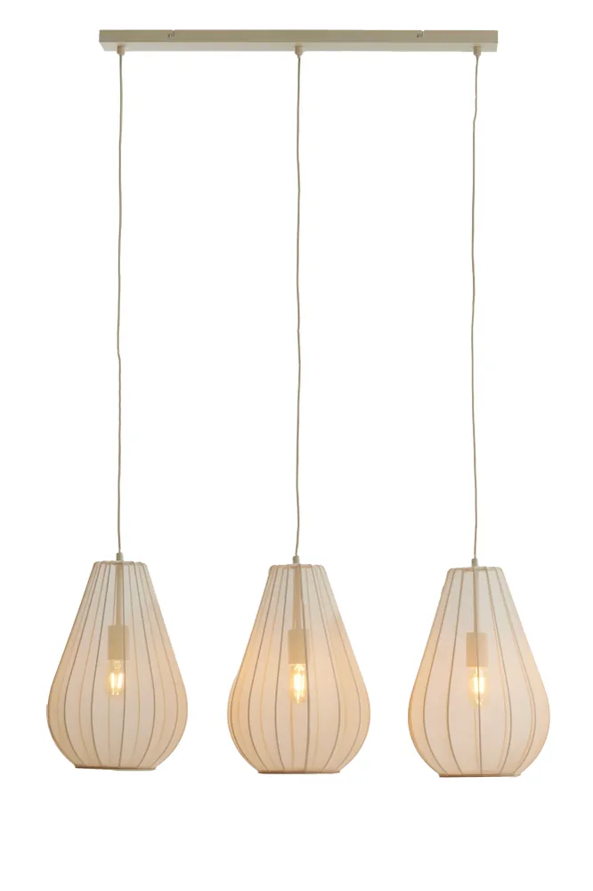 Light & Living hanglamp ITELA - bruin - 80x8x40cm