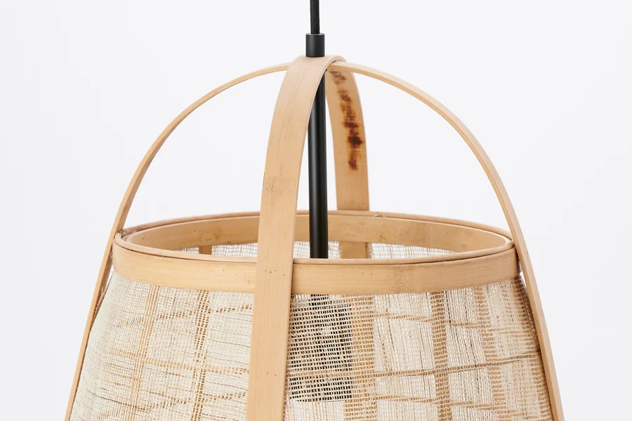 Light & Living hanglamp JACINTO - Ø38x50cm - bruin