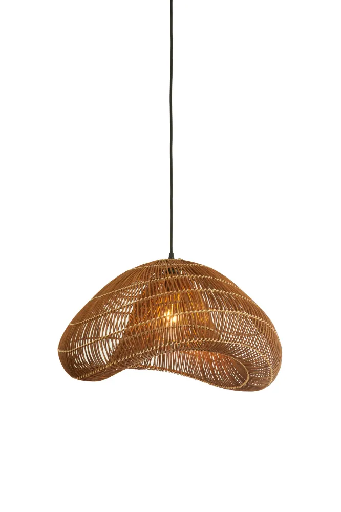 Light & Living hanglamp JANZUR - bruin - 54x52.5x30.5cm