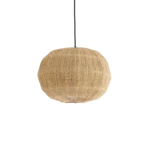 Light & Living hanglamp JUNNA - bruin - Ø40x40cm