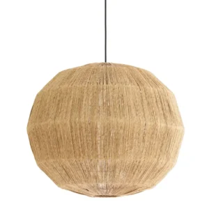 Light & Living hanglamp JUNNA - bruin - Ø60x60cm