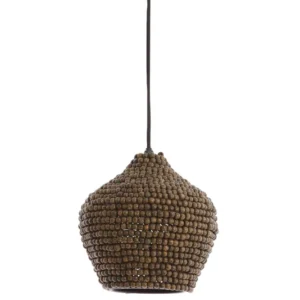 Light & Living hanglamp KALENGA - bruin - Ø21x22cm