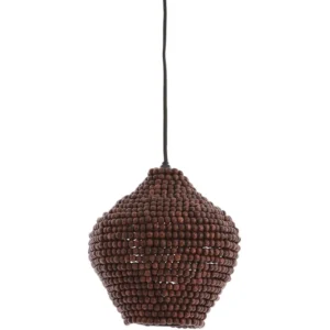 Light & Living hanglamp KALENGA - bruin - Ø21x22cm