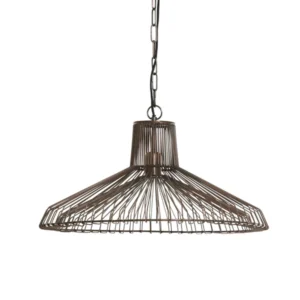 Light & Living hanglamp KASPER - bruin - Ø65x37cm