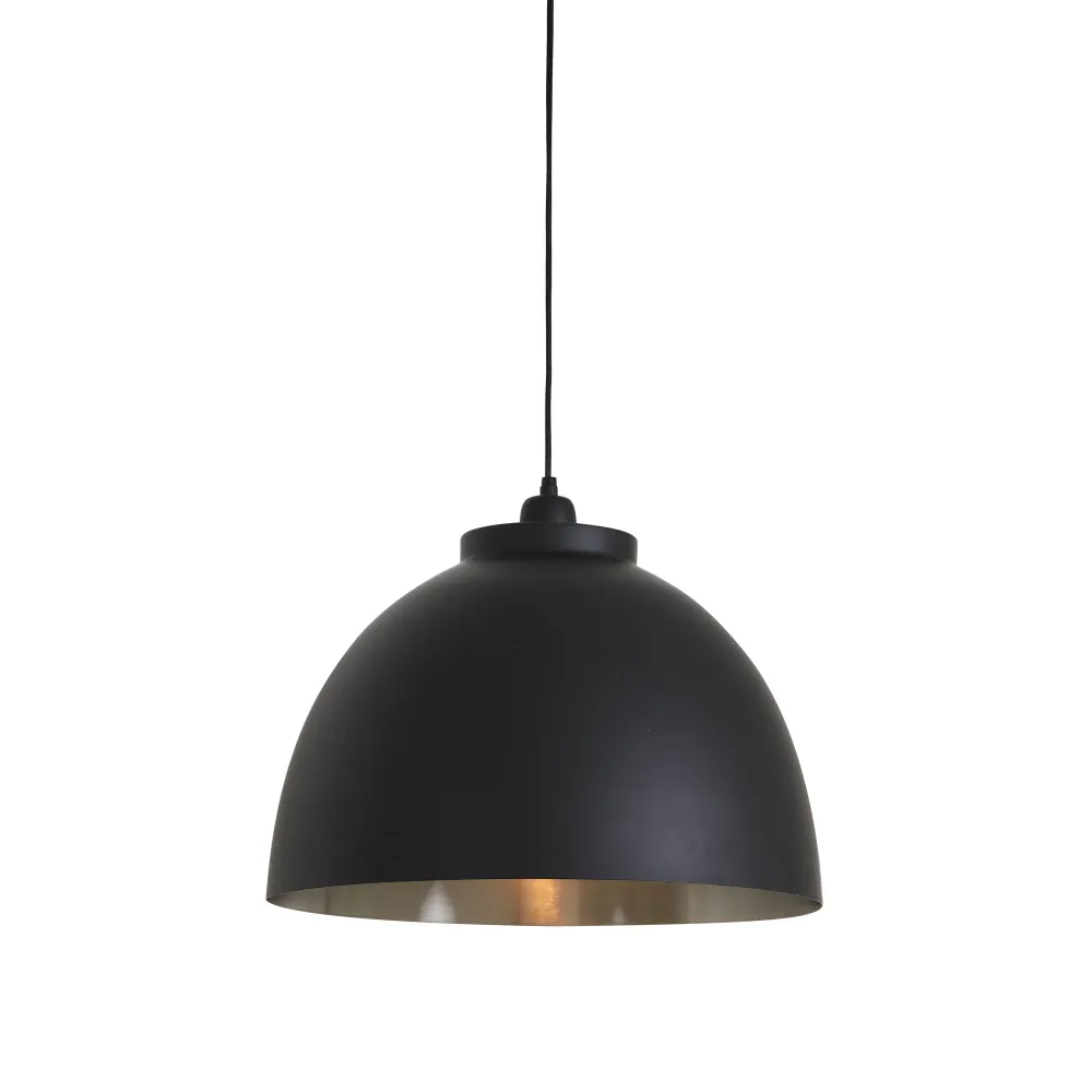 Light & Living hanglamp Kylie - zwart - Ø45cm