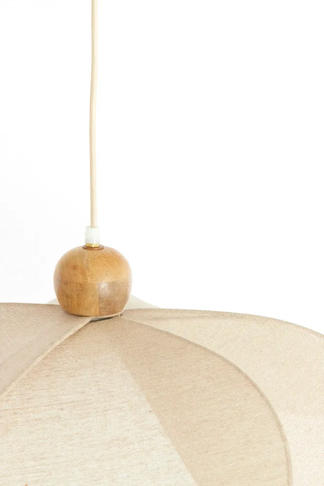 Light & Living hanglamp LAVRIRIA - bruin - Ø50x28cm