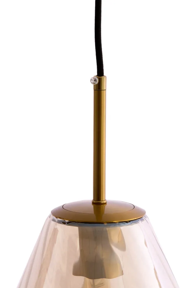 Light & Living hanglamp LEONA - brons - Ø25x32cm