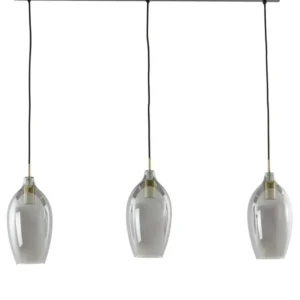 Light & Living hanglamp LUKARO - grijs - 100x16.5x32cm