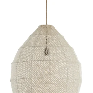 Light & Living hanglamp MAKASSAR - Ø50x50cm - wit