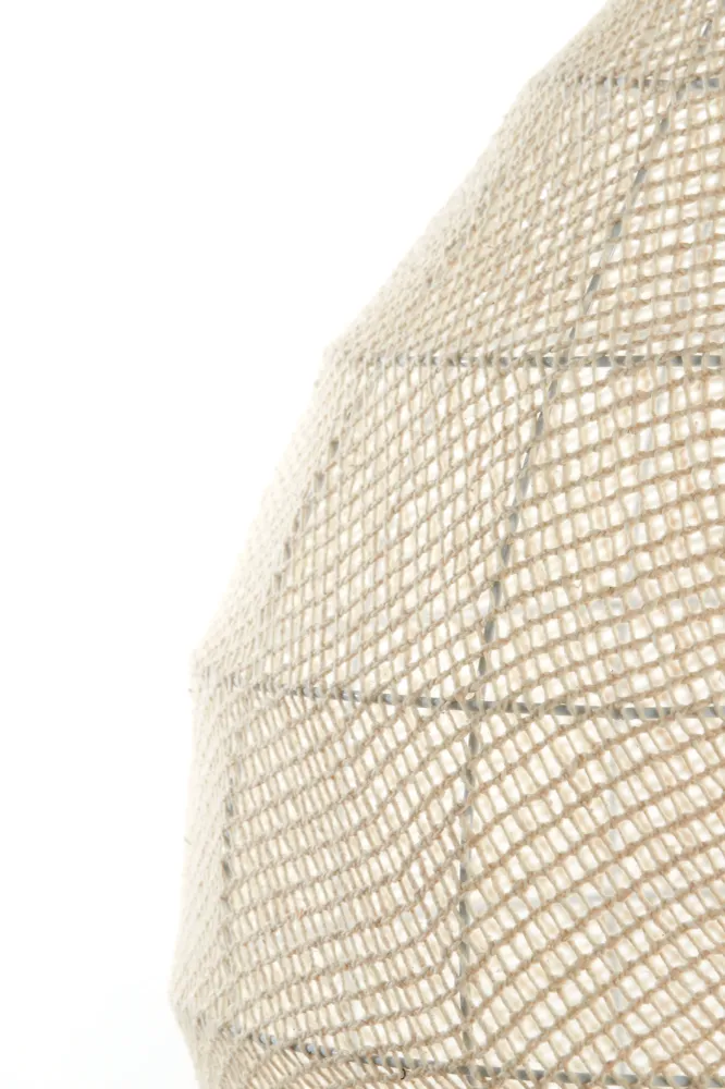 Light & Living hanglamp MAKASSAR - Ø50x50cm - wit