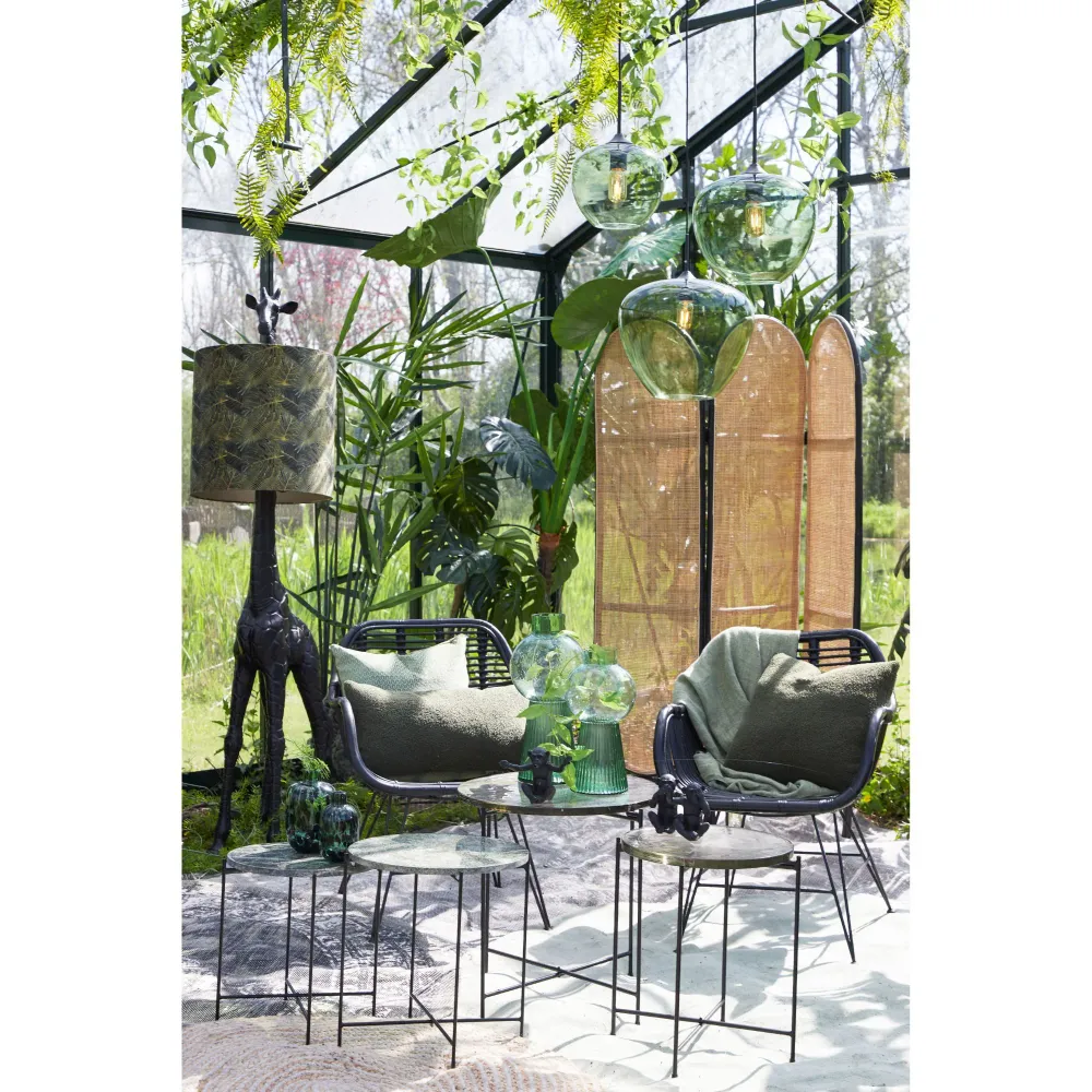 Light & Living hanglamp Mayson - groen - Ø30cm