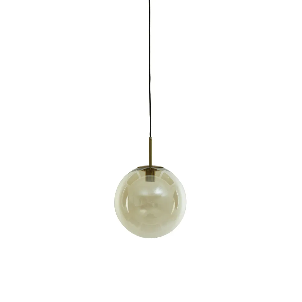 Light & Living hanglamp Medina - goud - Ø30cm