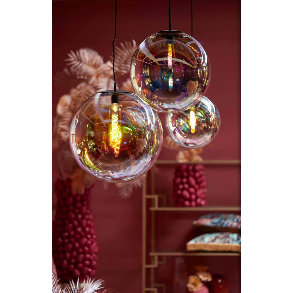 Light & Living hanglamp Medina - multicolor - Ø30cm