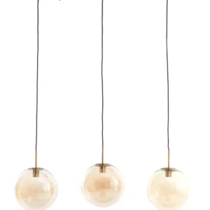 Light & Living hanglamp MEDINA - oranje - 120x30x30cm
