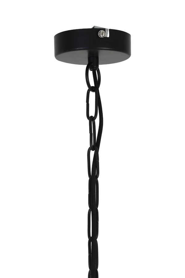 Light & Living hanglamp Meya - 30x30x37 - zwart