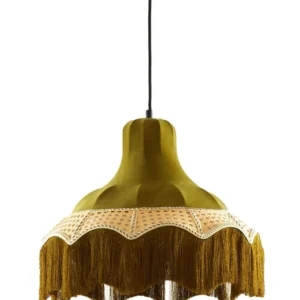 Light & Living hanglamp MIZIA - groen - Ø40x35.5cm