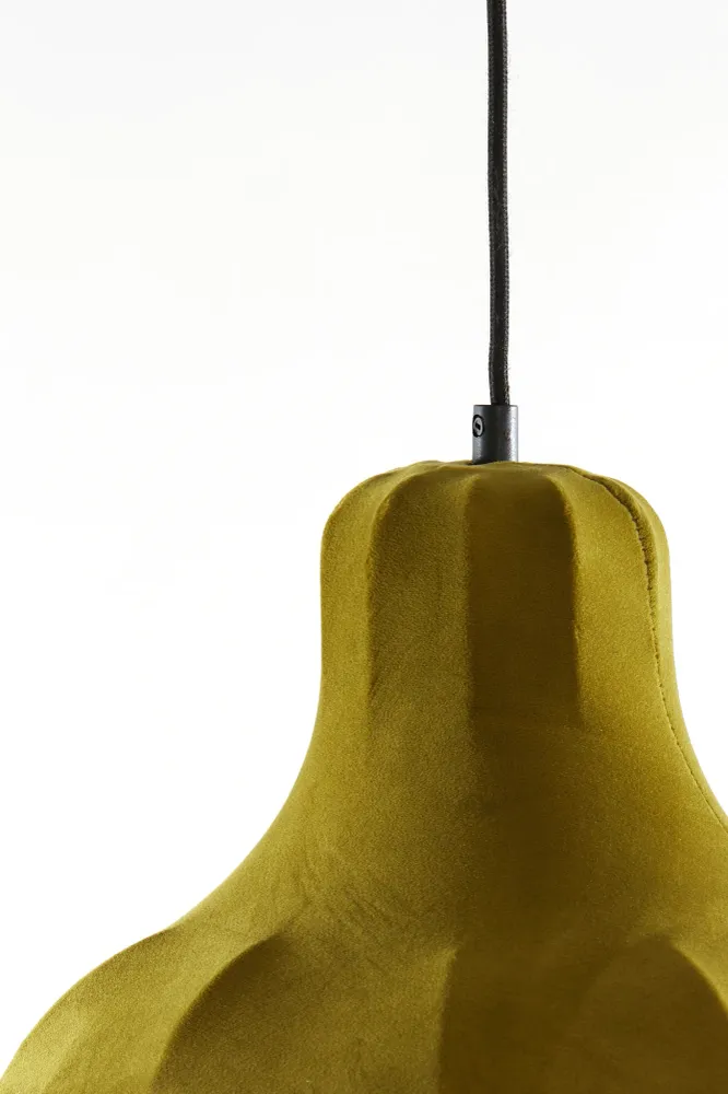 Light & Living hanglamp MIZIA - groen - Ø40x35.5cm